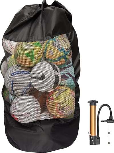 Grote Waterdichte Sportballentas met Trekkoord voor 12-15 Ballen