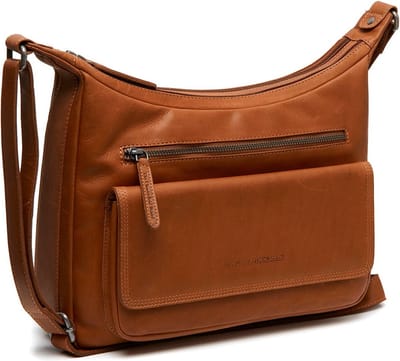 The Chesterfield Brand Schoudertas Schoudertas Bryson Shoulderbag Cognac Bruine