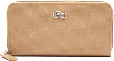 LACOSTE Portemonnee L.12.12 Concept L Zip Wallet L Viennois Beige