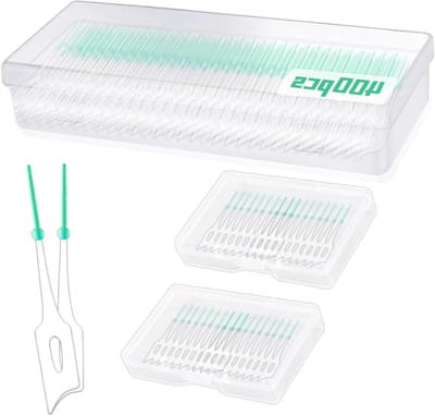 Dailygoods - 400 Stuks Interdentale Borstels voor Eenvoudige Tandenreiniging