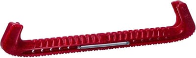 Guardog Deluxe Schaatsbeschermer - Tweedelig - IJshockey/Kunstschaatsen - 28cm - Rood Glitter