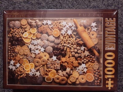 D-Toys legpuzzel vintage poster 1000 stukjes puzzel eten en drinken.