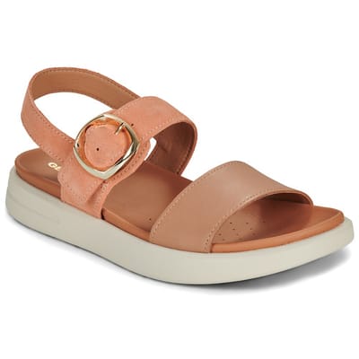 GEOX XAND 2S DAMES Sandalen - PERZIK/BEIGE - Maat 37