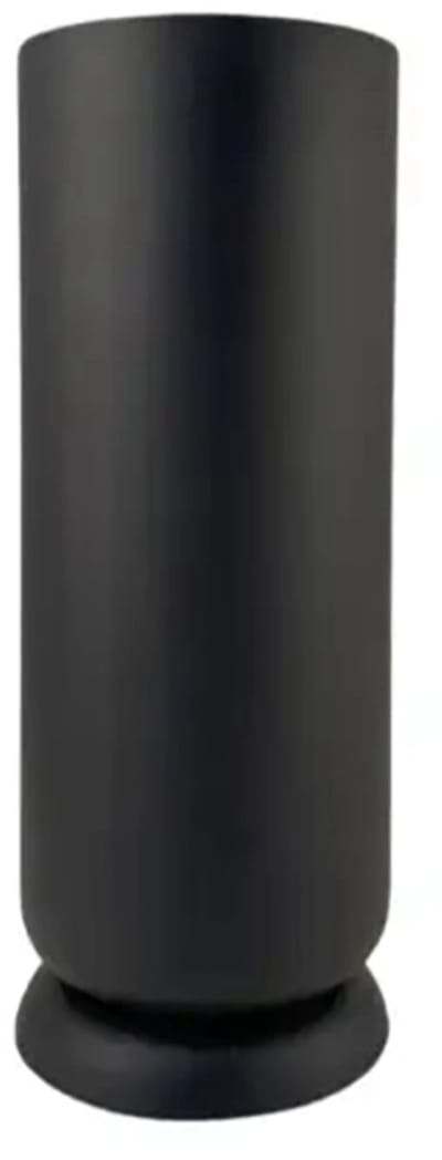 XLBoom Diablo Paraplubak Zwart - Luxe paraplu stand in stainless steel – Verkrijgbaar in Black | Pure Stainless | Soft Black | Soft Copper - Tijdloze design decor door Frederik Delbart