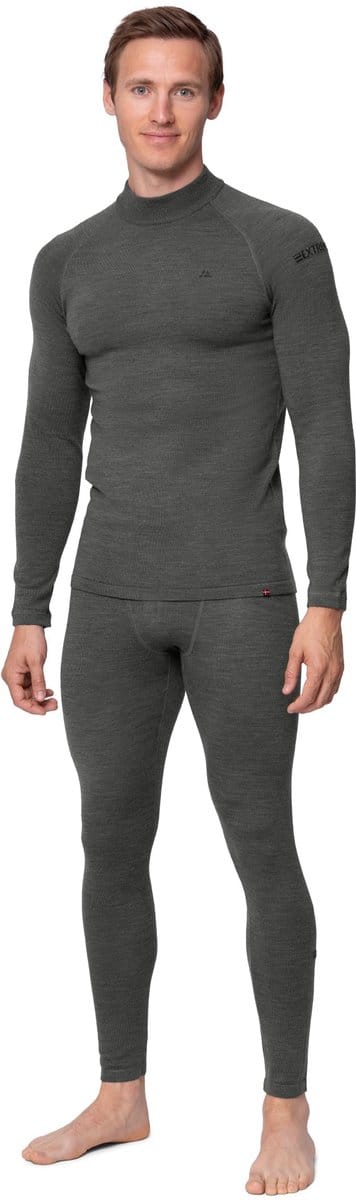 DANISH ENDURANCE Merino Thermoset - Extreme Kou - voor Heren - Donkergrijs - Maat XXL