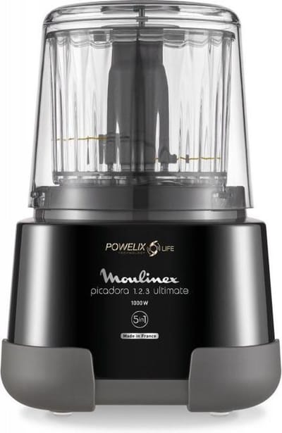 Moulinex DP8108 - Hakmolen - 550 ml - 1000W - Geschikt voor fijnhakken, malen, snijden, mixen en mengen