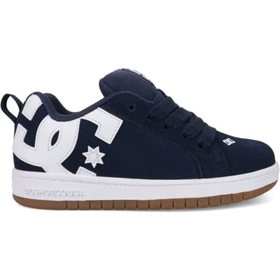 Dc Shoes Court Graffik Schoenen Blauw EU 32 1/2 Kinderen