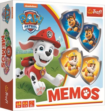 Paw Patrol memo 3+