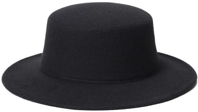 Zeynomax - Klassieke Unisex Fedora Hoed - Tijdloos en Stijlvol - Zwart - Perfect voor Feestjes en Bruiloften - Comfortabele Pasvorm - Ideaal voor Di..