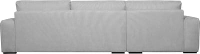 Loungebank Links Grijs Stof - 305x105x85cm - Zitdiepte 64cm - Giga Meubel