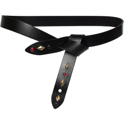 Isabel Marant Lecce leren riem met stenen