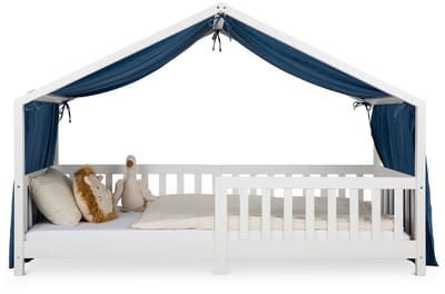 Hemel voor het bedje, mousseline LIAN, 1 stuk – donkerblauw