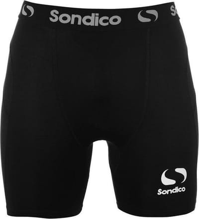 Sondico slidingshort - slidingbroek - Lengte 15 cm - Heren - Zwart - 3XL