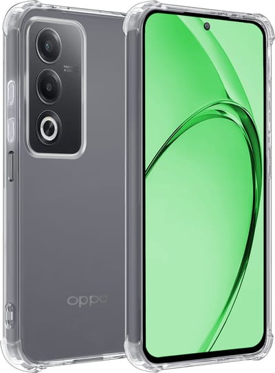 Hoesje Geschikt voor OPPO A80 - Sterk & Shockproof - Siliconen Case - Back Cover - Telefoon Hoes Shock Proof - Transparant