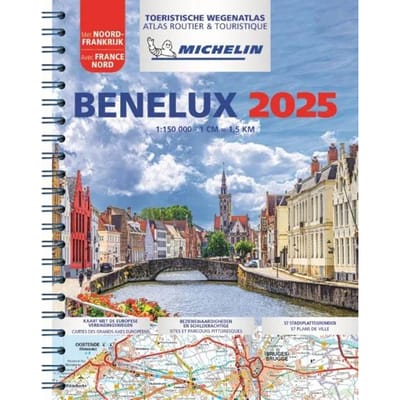 Michelin wegenatlas Benelux 2025
