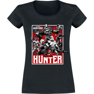 Star Wars - Disney T-shirt - Hunters - Choose Your Hunter - S tot XXL - voor Vrouwen - zwart