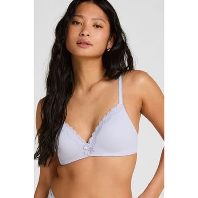 Hunkemöller Lola Padded Non-Wired Bra Paars