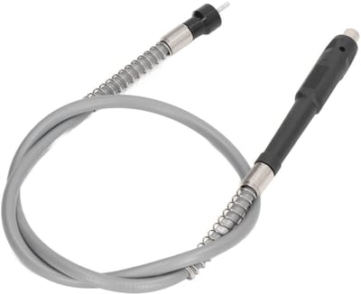 VT Goods - Buigzame asboormachineverlenging - Flexibele as - 360 graden buiging - 3 mm - Verlengas voor boren - Geschikt voor graveren - Inclusief s..