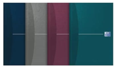 A5 Hardback Notitieboek Gelijnd met Marge - 5 Stuks, Diverse Kleuren