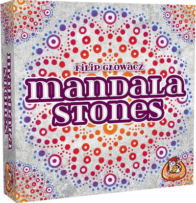 White Goblin Games - Mandala Stones - familiespel - 2 tot 4 spelers - 30 minuten - Vanaf 10 jaar