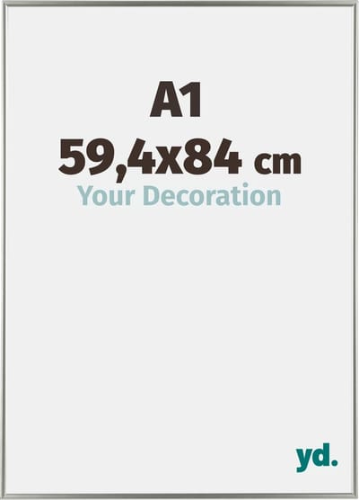 Your Decoration - Fotolijst A1 59,4x84 cm - Kunststof - Champagne - Evry
