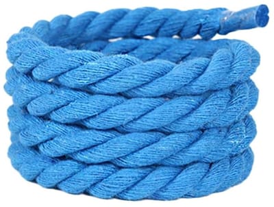 Dailygoody - Thick Laces - Dikke Veters - Duurzaam en Slijtvast - Zee Blauw - Schoenveters - Perfect voor Sneakers en Sportschoenen