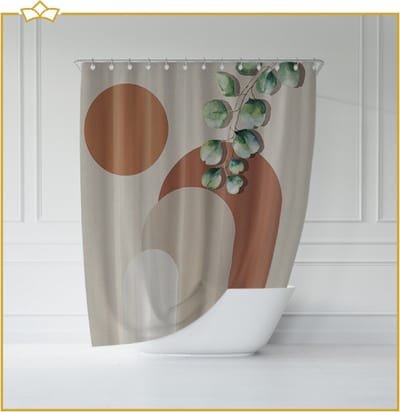 ATTREZZO® Douchegordijn Guus - 150x180 cm