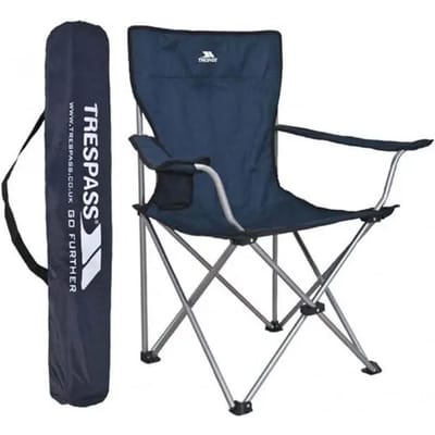 Trespass Campingstoel Settle 82 X 90 Cm Polyester Marineblauw