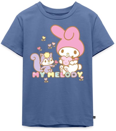 My Melody Plukt Hartbloemen Met Risu Premium T Shirt Kinderen