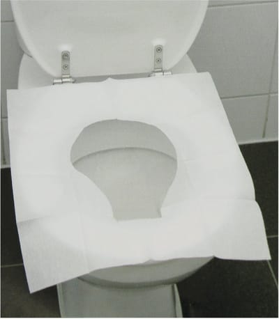 Toiletbril dekje doos van 10 stuks