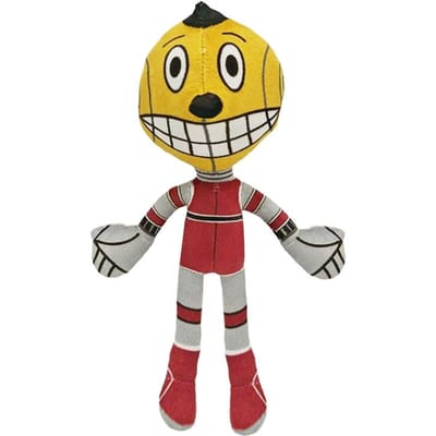 De Elektrische Staat Knuffels Cartoon Gevulde Kussen Pluche De Elektrische Staat Knuffels voor Fans Kamer Decoratie Verjaardagscadeaus Speelgoed 25cm yellow