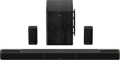 ULTIMEA Skywave Serie - Soundbar, 7.1.4 Sound Systeem met 8" Draadloze Subwoofer, Dolby Atmos, 840W, Zwart