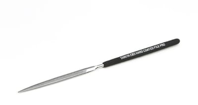 Tamiya Vijlenset - 74126 Hard Coated Pro - Halfronde Vijl 5mm - Gehard voor Hobby en Modelbouw Gereedschap