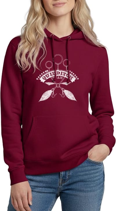 Harry Potter Quidditch Team Hoodie Dames