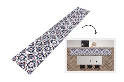 Keukenloper 300x50 cm - Keukenmat vinyl Bloemen - Retro - Design - Keukenmatten loper - Keuken vloerkleed tapijt