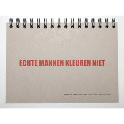 Echte Mannen Kleuren Niet - Jan Maarten Groen