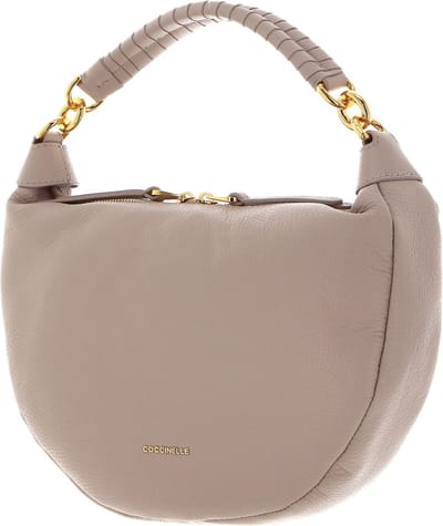 COCCINELLE Leren Handtas Schoudertas Coccinelle Maelody Handbag Powder Pink Beige