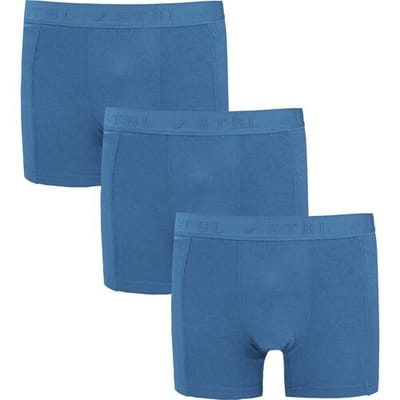 Suitable Toni Boxershorts 3-Pack Blauw - Maat M - Heren - Onderbroeken voor mannen - Underwear