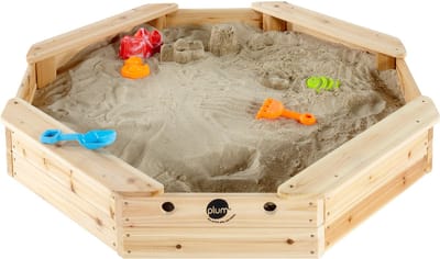 Plum Treasure Beach houten zandbak - 116 x 116 cm