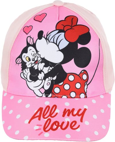 Disney Minnie Mouse Kinderpet - 54 cm - Baseball cap - Petje - 1 stuk - Voor kinderen - All My Love uitvoering