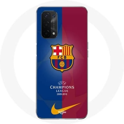 Oppo A54 5G hoesje Barcelona FC Real Madrid Champions League