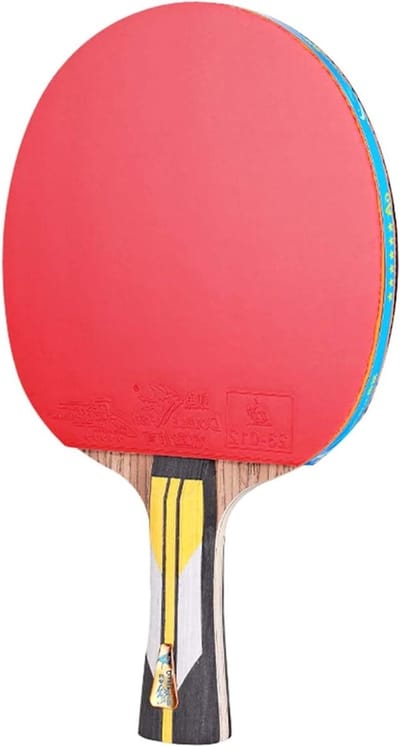 Tafeltennisrackets Set - Amateur Bats - Sport Spelen - 7-laags Houten Zoolplaat - Lange Handgreep - Niet Gespecificeerd