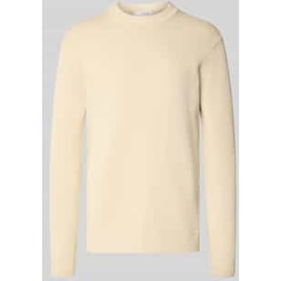 Regular fit gebreide pullover van puur katoen, model 'DANE'