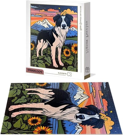 Puzzel 3000 stukjes - Houten legpuzzel - Ontspanning thuis - Genummerde achterkant - 122x81 cm - Zonnebloem