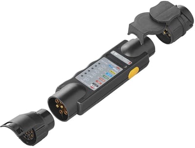 ProPlus Stekkertester 7-polig - 12V - Met 2 Adapters - Testerkit -Teststekker