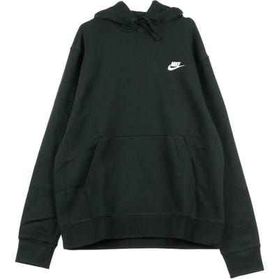 Sportswear Club Fleece-hoodie voor heren, zwart/zwart/wit