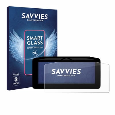 3 Stuks Savvies Screenprotector - geschikt voor Ducati Streetfighter V4 2025 Snelheidsmeter - beschermfolie glas transparant
