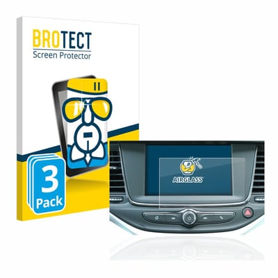 Screenprotector 3 Stuks voor Opel Astra K IntelliLink R 4.0 2018 Beschermglas transparant