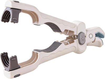 Hete Bord Tang - Keukengereedschap Grijper - Veilig Koken Serveren - Anti-verbrandingshandgreep - 22 cm - Wit