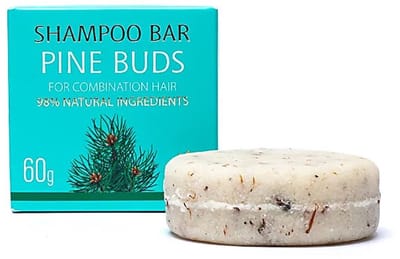 Natuurlijke shampoo bar dennenknoppen
